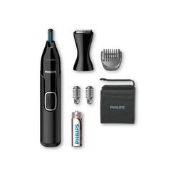 NT5650|Philips Tondeuse nez, oreilles et sourcils avec 5 accessoires