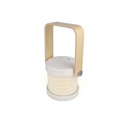 Lampe LED multifonctionnelle Coollux avec poignée en bambou