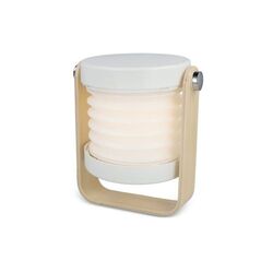 Lampe LED multifonctionnelle Coollux avec poignée en bambou