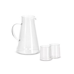 Carafe InSideOut Elin avec 2 verres
