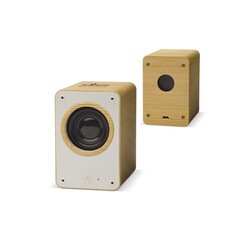 Enceinte sans fil aspect Bois 3W