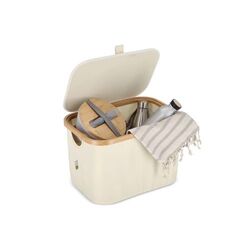 Panier pliant InSideOut avec couvercle Sogne 38 x 26 x 25cm rPET