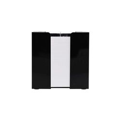 Bloc de papier 10x10x10cm dans une boîte cubique avec compartiments