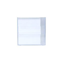 Bloc de papier 10x10x10cm dans une boîte cubique avec compartiments