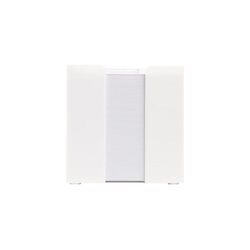 Bloc de papier 10x10x10cm dans une boîte cubique avec compartiments