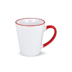 Mug subli Melbourne bord & anse colorés 300ml