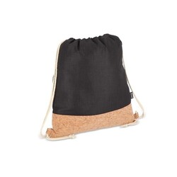Sac à cordon R-PET & liège 35 x 40cm