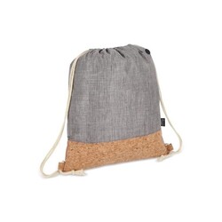 Sac à cordon R-PET & liège 35 x 40cm