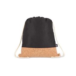 Sac à cordon R-PET & liège 35 x 40cm
