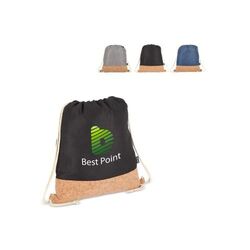 Sac à cordon R-PET & liège 35 x 40cm