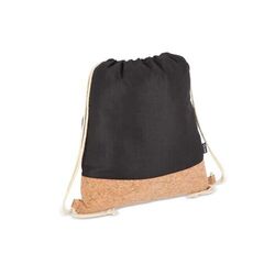 Sac à cordon R-PET & liège 35 x 40cm
