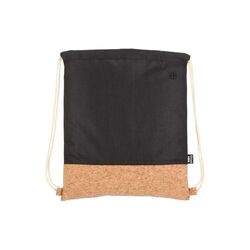 Sac à cordon R-PET & liège 35 x 40cm