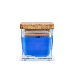 Bougie végétale Chakra dans un pot en verre