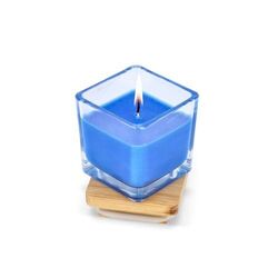 Bougie végétale Chakra dans un pot en verre