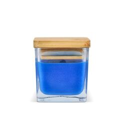 Bougie végétale Chakra dans un pot en verre