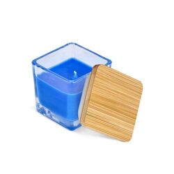 Bougie végétale Chakra dans un pot en verre