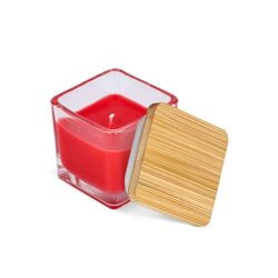 Bougie végétale Chakra dans un pot en verre