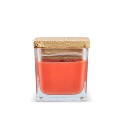 Bougie végétale Chakra dans un pot en verre