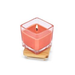 Bougie végétale Chakra dans un pot en verre