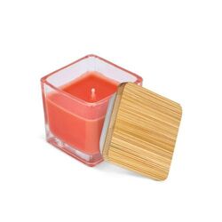 Bougie végétale Chakra dans un pot en verre