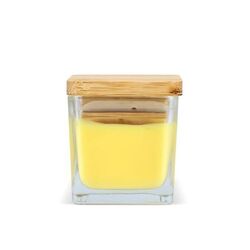 Bougie végétale Chakra dans un pot en verre