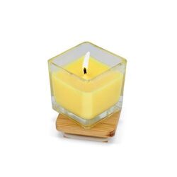 Bougie végétale Chakra dans un pot en verre