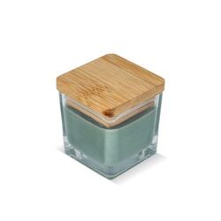 Bougie végétale Chakra dans un pot en verre