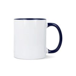 Mug subli Oslo coloré à l'intérieur & anse 300ml
