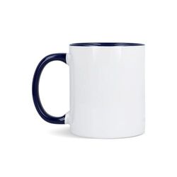 Mug subli Oslo coloré à l'intérieur & anse 300ml
