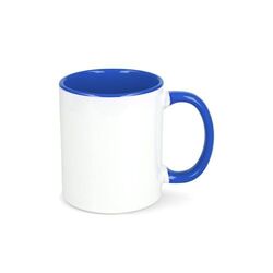 Mug subli Oslo coloré à l'intérieur & anse 300ml
