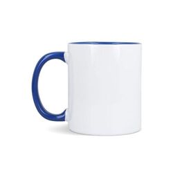 Mug subli Oslo coloré à l'intérieur & anse 300ml