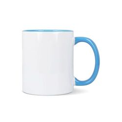 Mug subli Oslo coloré à l'intérieur & anse 300ml