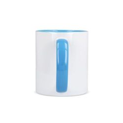 Mug subli Oslo coloré à l'intérieur & anse 300ml