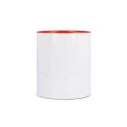 Mug subli Oslo coloré à l'intérieur & anse 300ml