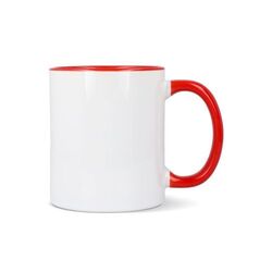 Mug subli Oslo coloré à l'intérieur & anse 300ml