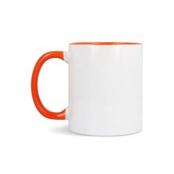 Mug subli Oslo coloré à l'intérieur & anse 300ml