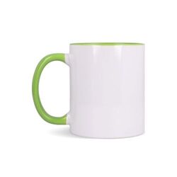 Mug subli Oslo coloré à l'intérieur & anse 300ml