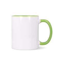 Mug subli Oslo coloré à l'intérieur & anse 300ml