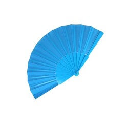 Éventail à main plastique & polyester