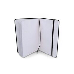 Cahier A5 PU avec pages pointillées
