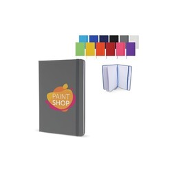 Cahier A5 PU avec pages quadrillées