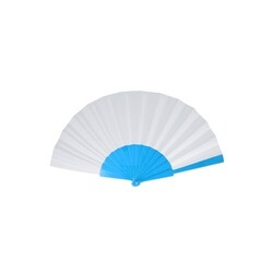 Éventail à main plastique & polyester