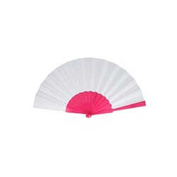 Éventail à main plastique & polyester