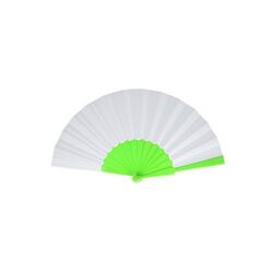 Éventail à main plastique & polyester