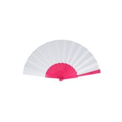 Éventail à main plastique & polyester