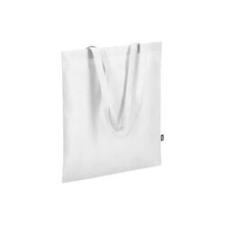 R-PET Sac de transport non tissé à longues poignées 38 x 42cm 75g/m²