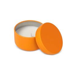 Bougie Asana non parfumée à base de plantes dans une boîte recyclée