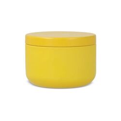 Bougie Asana non parfumée à base de plantes dans une boîte recyclée