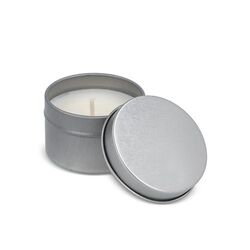 Bougie parfumée à base de plantes Dhyana en étain recyclé