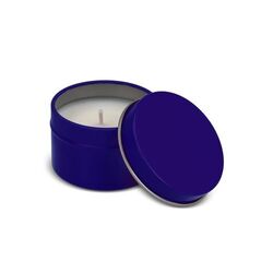 Bougie parfumée à base de plantes Dhyana en étain recyclé